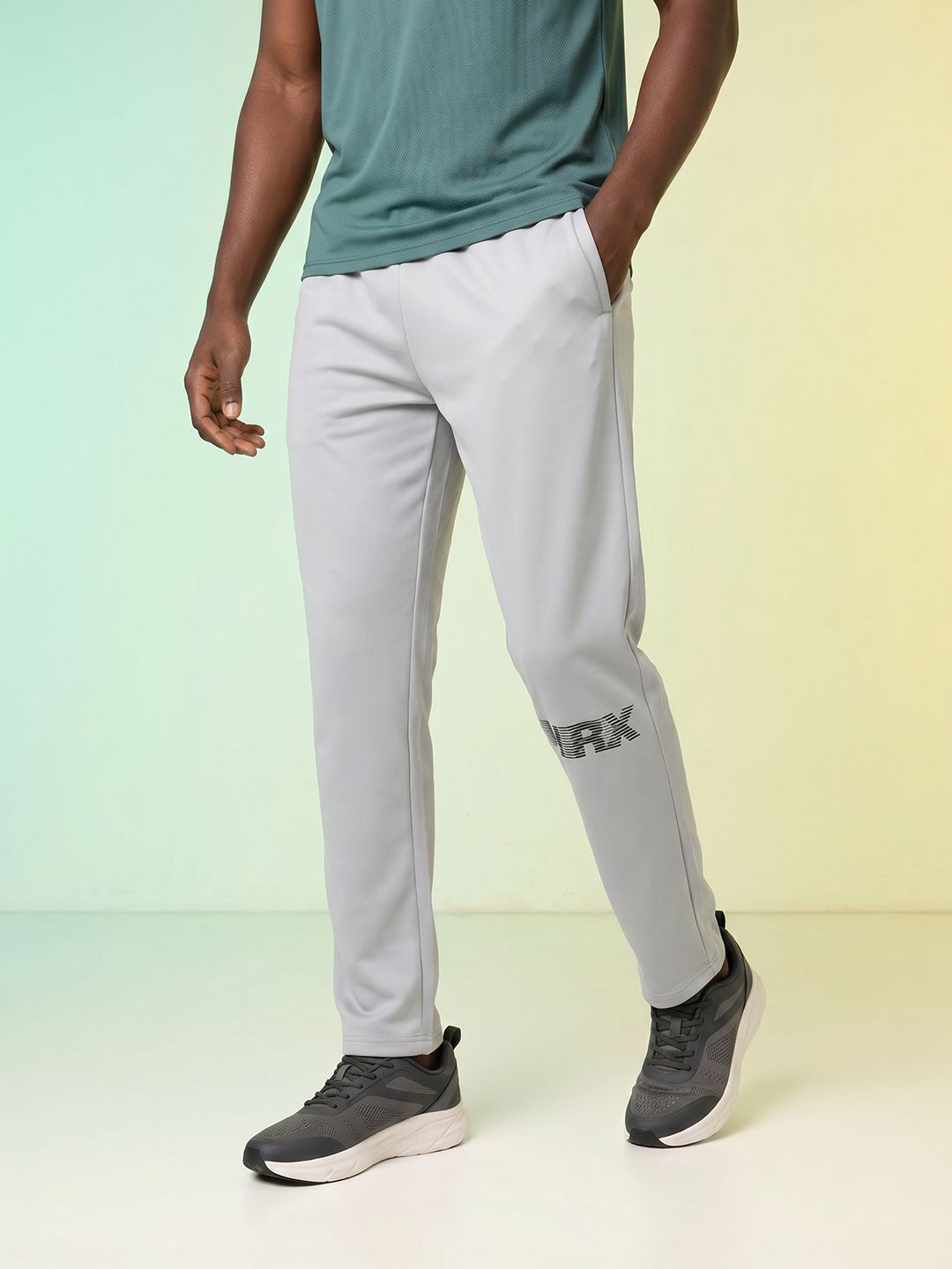 HRX by Hrithik Roshan Men Regular Fit Brand Logo Rapid-Dry Training Track Pants-picture-29