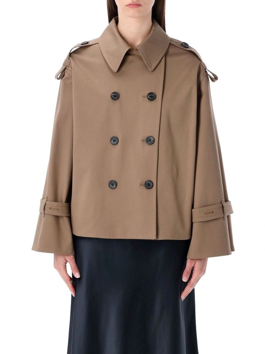By Malene Birger Beige Shirt Collar Blazer-picture-28