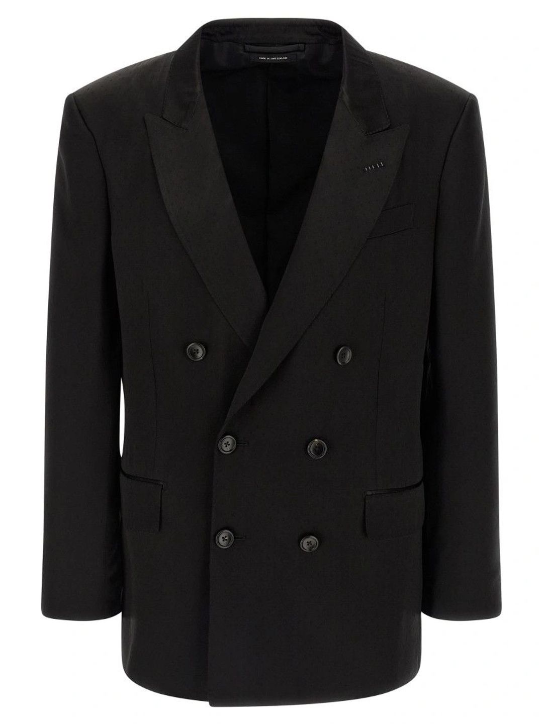 Tom Ford Black Double Breasted Blazer-picture-20