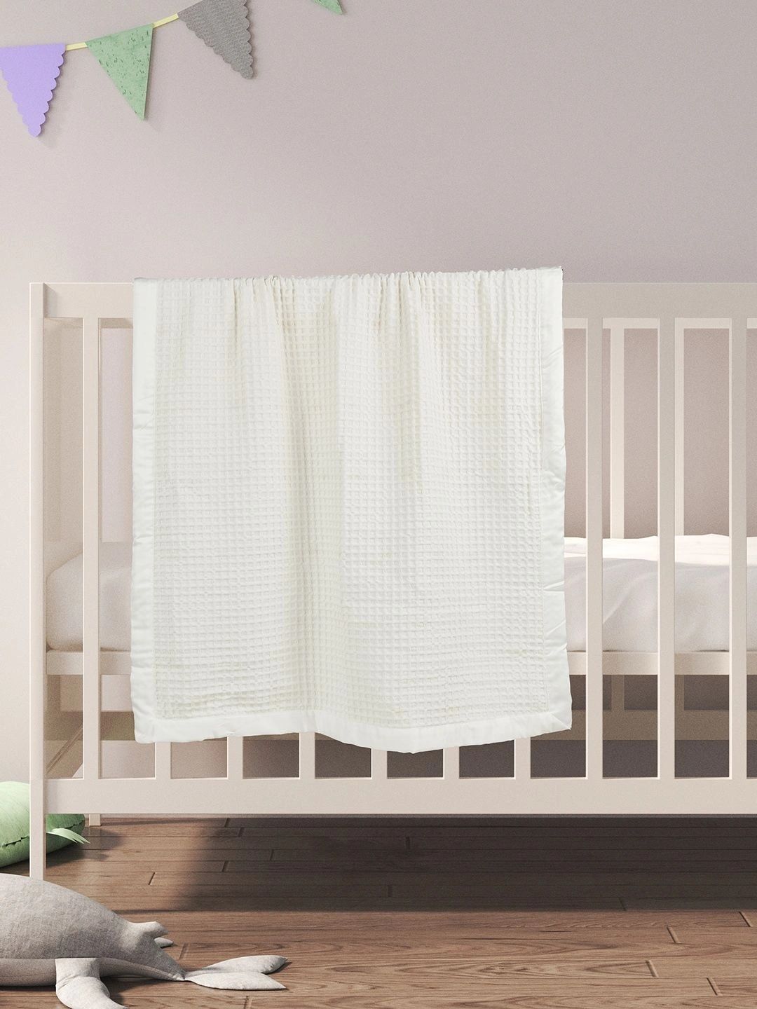 Juniors by Babyshop White Blanket-image-0