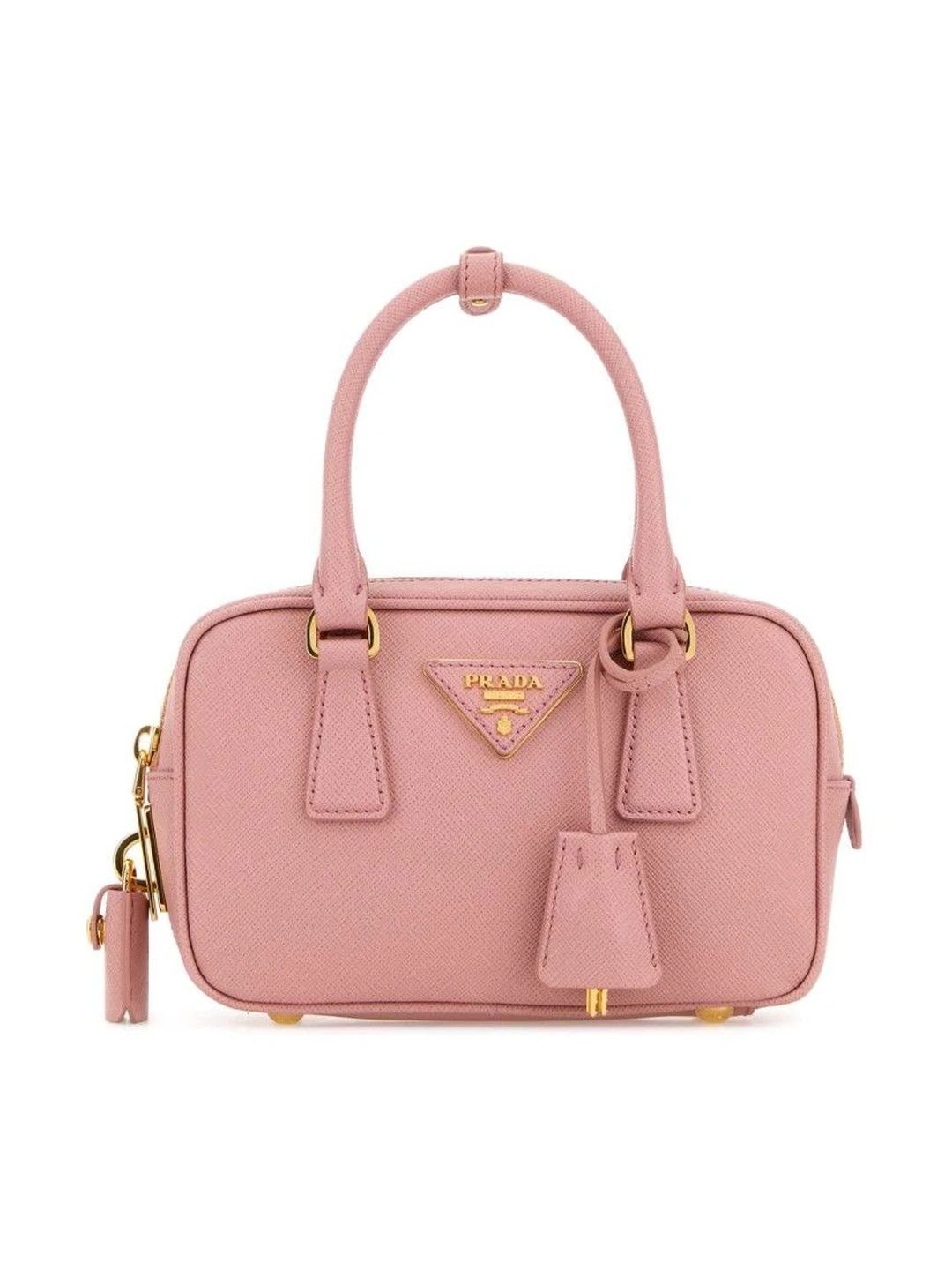 Prada Textured Leather Structured Handheld Bag-picture-56