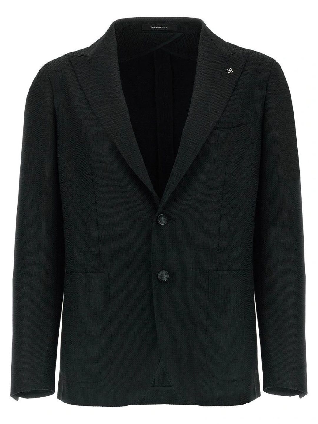 Tagliatore Black Micro squares blazer-picture-52