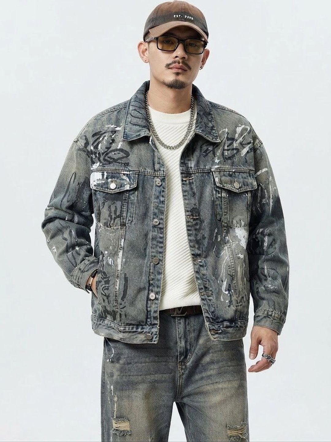 Suo Men Denim Jacket-picture-21