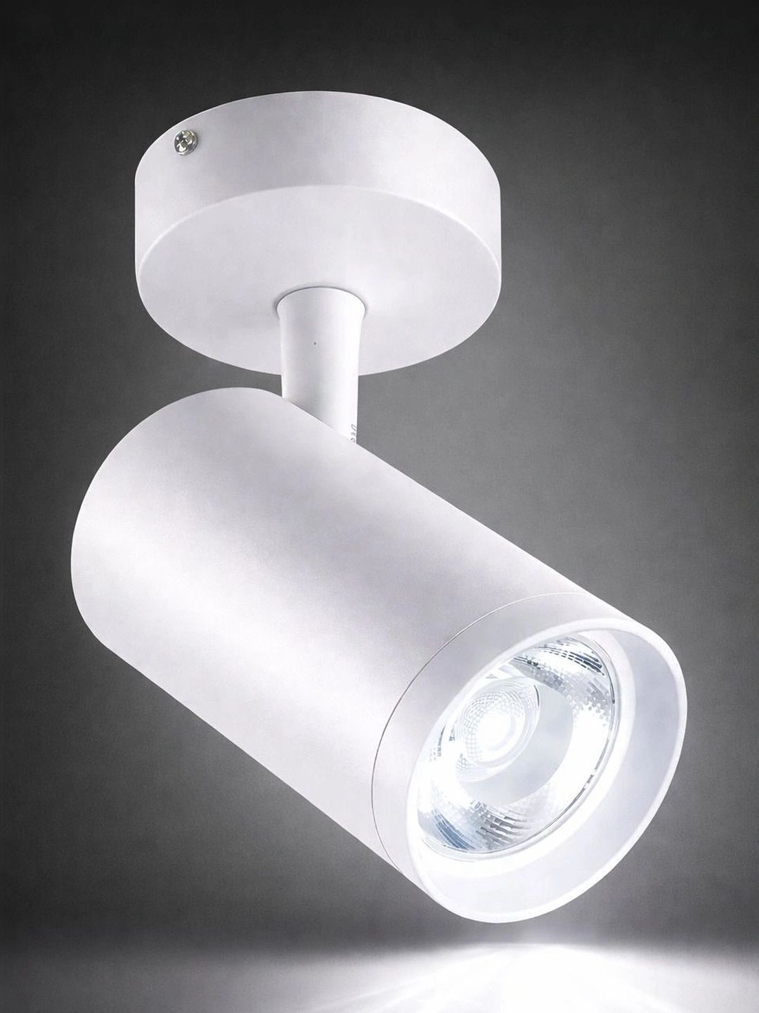 ENORMITY White Aluminium Contemporary Cylinder Shaped Wall Lamp-image-29