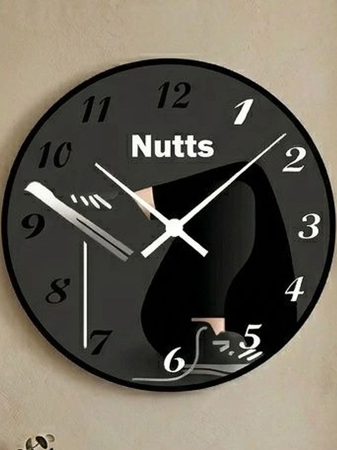 Nutts Multicoloured Printed Wall Clock-picture-54
