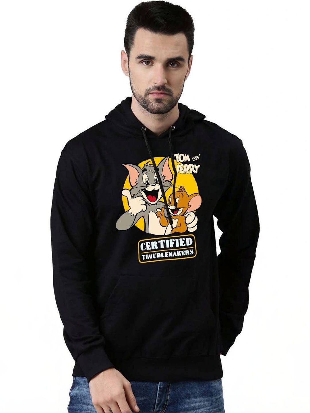 Moda Rapido Men Printed Hooded Sweatshirt-picture-40