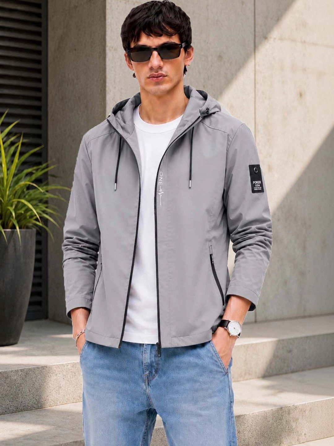 Moda Rapido Men Lightweight Woven Jacket-picture-25