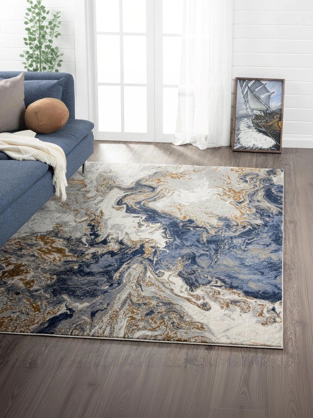 Ishro Home Multicoloured Abstract Other Carpet-picture-16