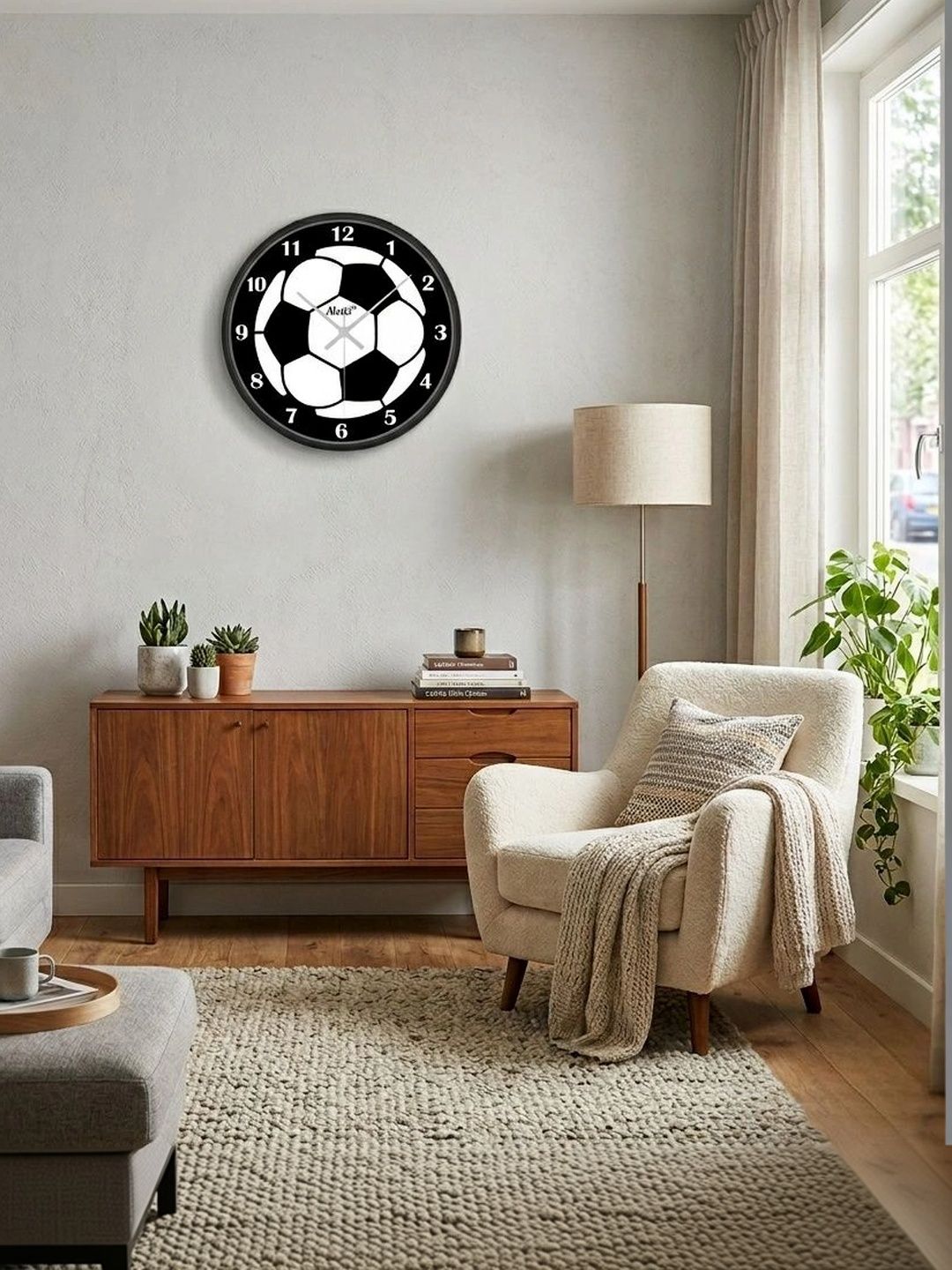 Nutts Multicoloured Printed Wall Clock-picture-36