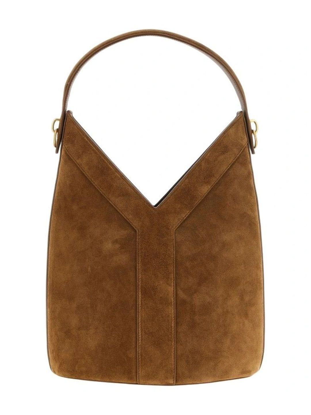 Saint Laurent Textured Suede Sling Bag-picture-19
