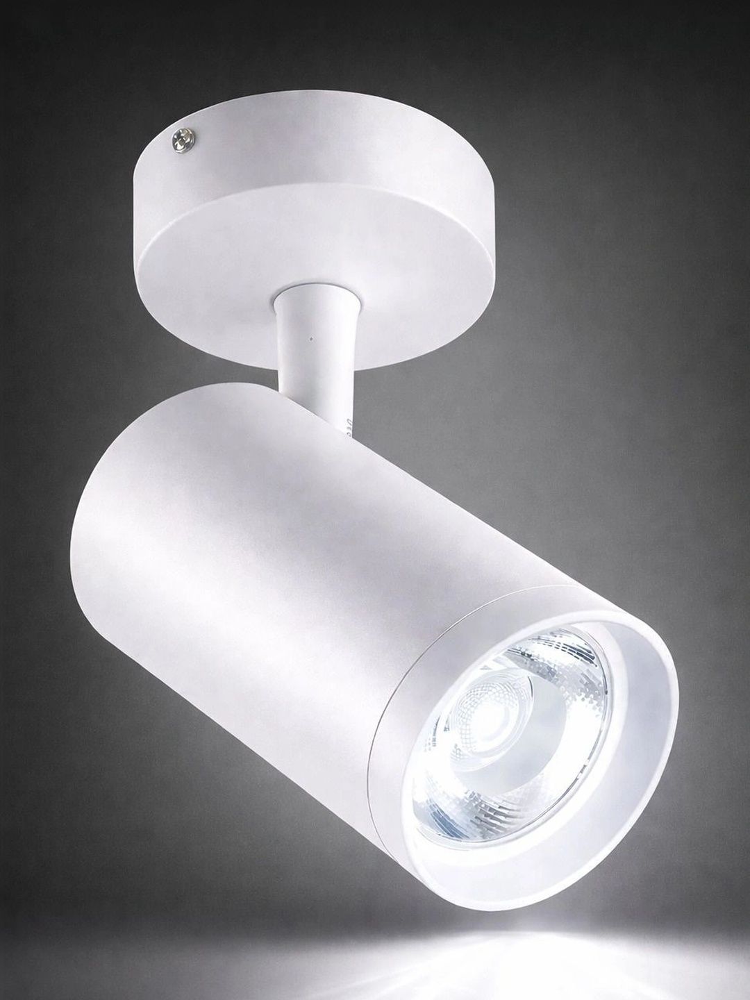 ENORMITY White Aluminium Contemporary Cylinder Shaped Wall Lamp-image-47