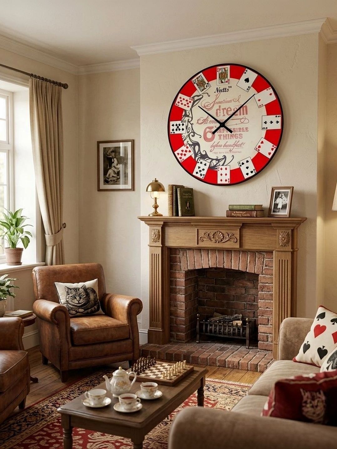 Nutts Multicoloured Printed Wall Clock-picture-16