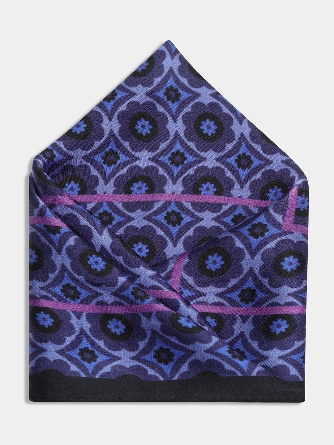 Blackberrys Printed Silk Pocket Squares-picture-17