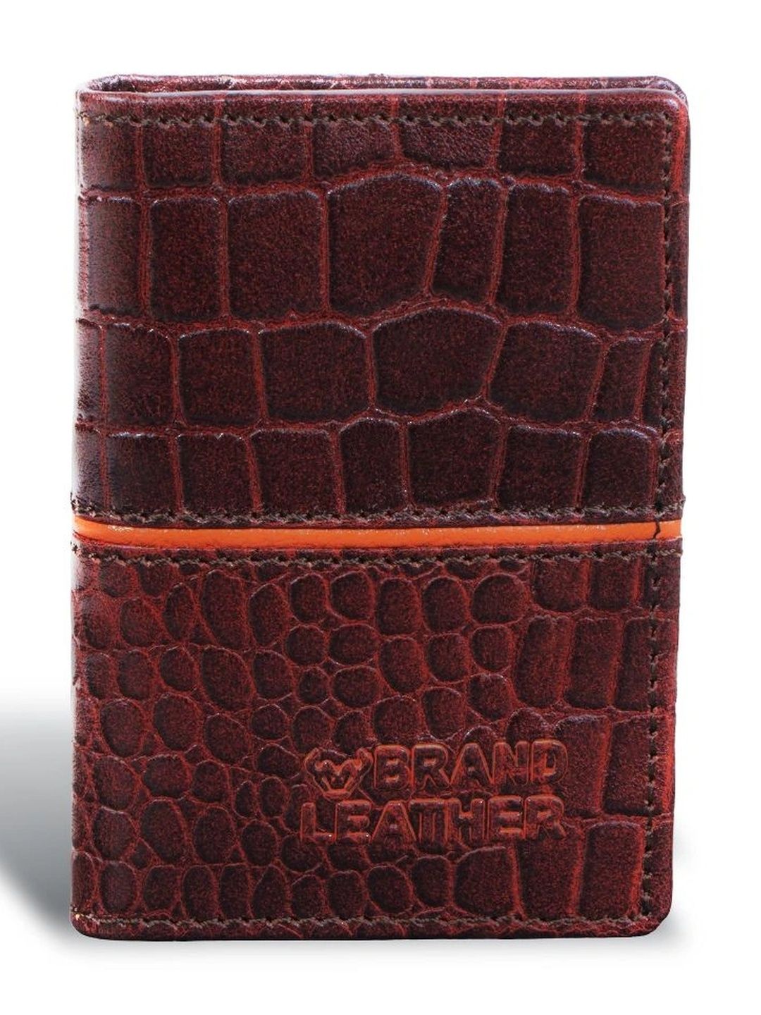 BRAND LEATHER Men Textured Leather Two Fold Wallet-picture-25
