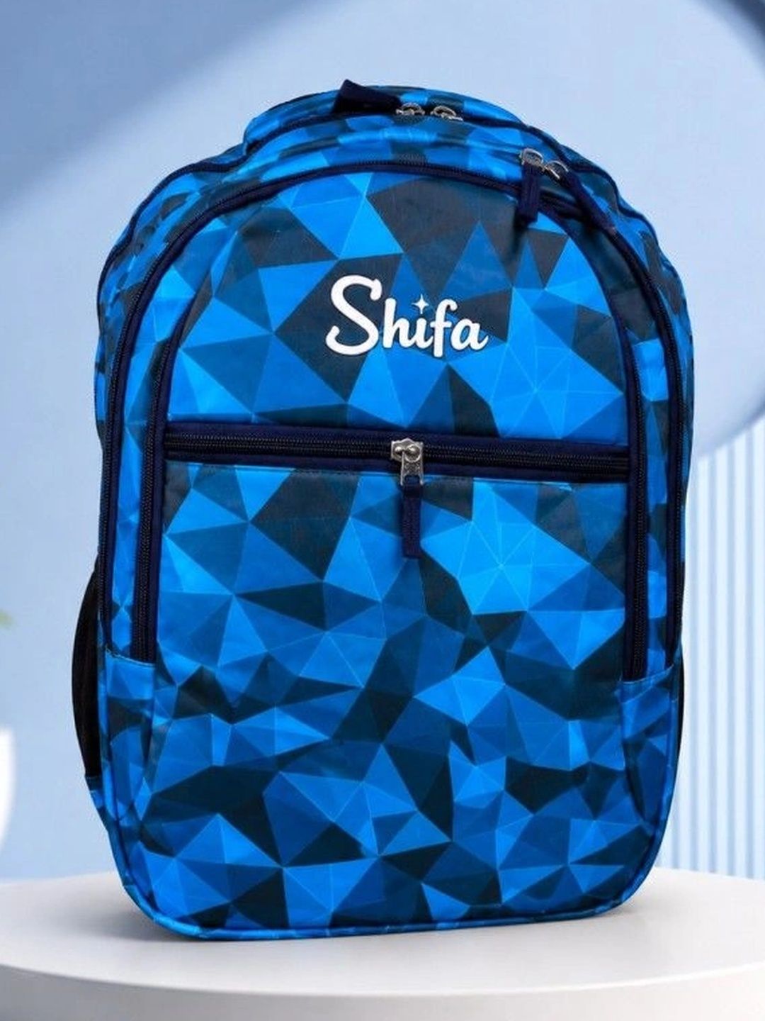 SHIFA Women Geometric Backpack with Daisy Chains-picture-13