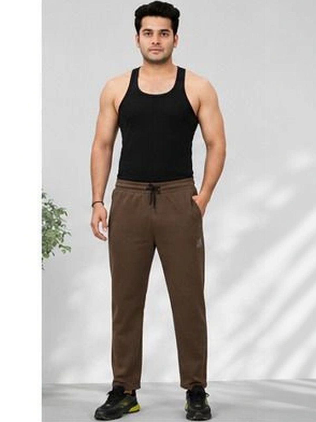 Global Jeans Men Mid-Rise Straight Lounge Pants-picture-35