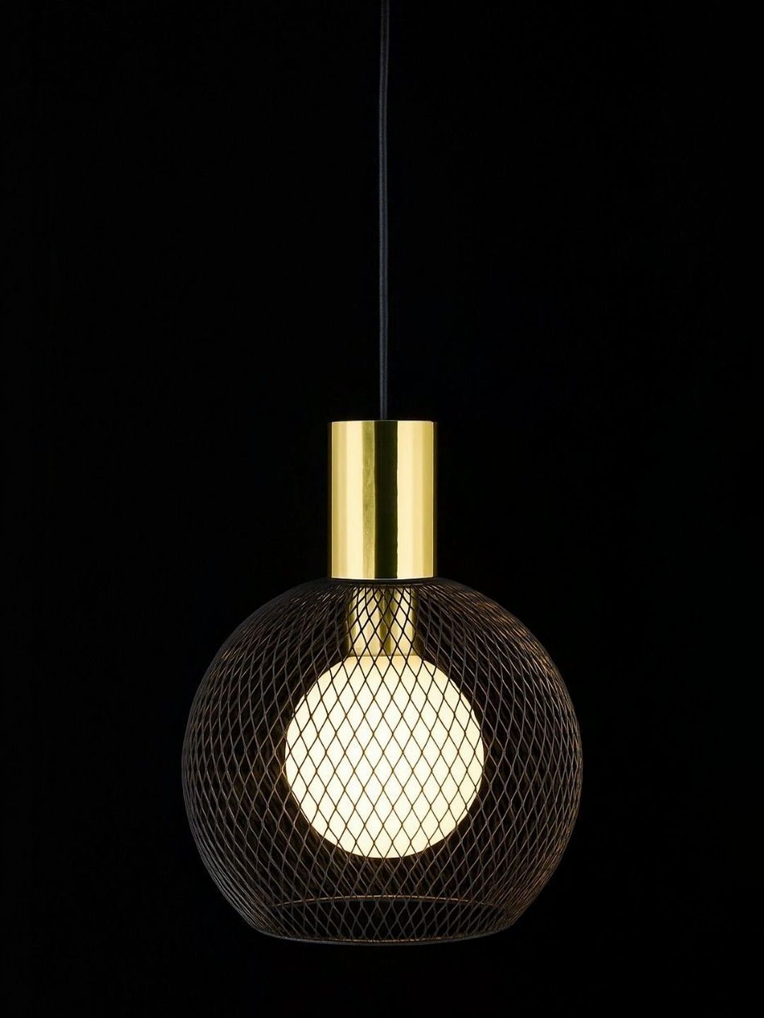 ENORMITY Black Textured Contemporary Ceiling Lamp-picture-13