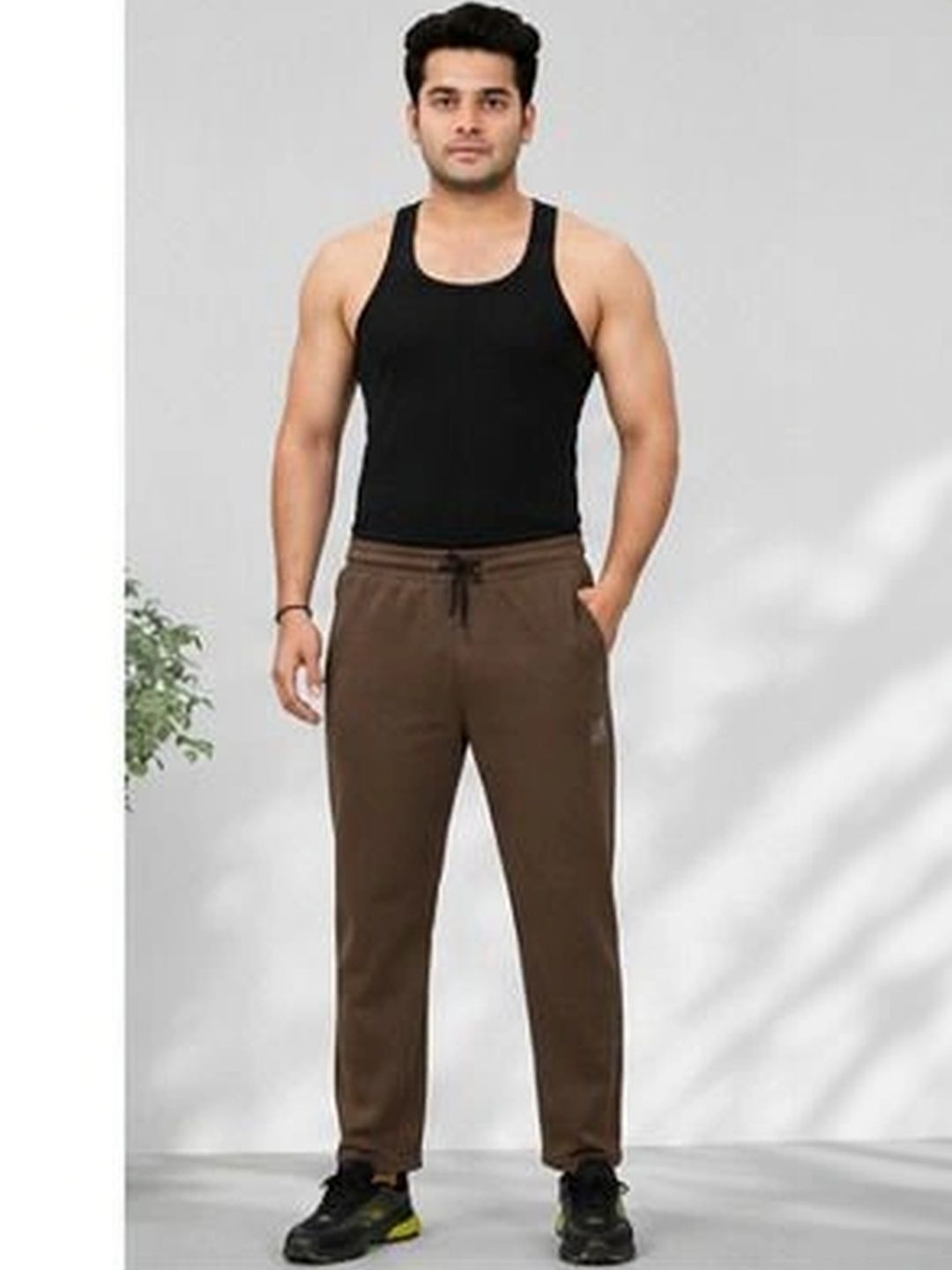 Global Jeans Men Mid-Rise Straight Lounge Pants-picture-20