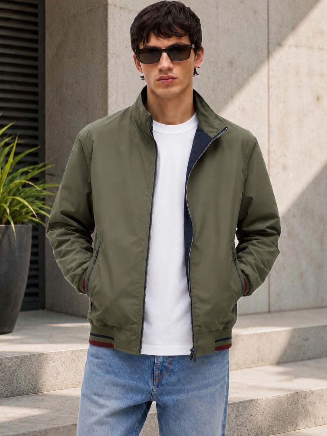 Moda Rapido Men Lightweight Bomber Jacket-picture-54