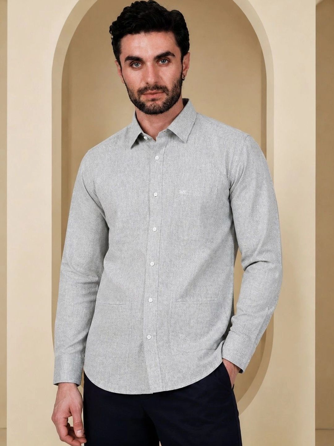 FRENCH CROWN Men Standard Casual Shirt-picture-53