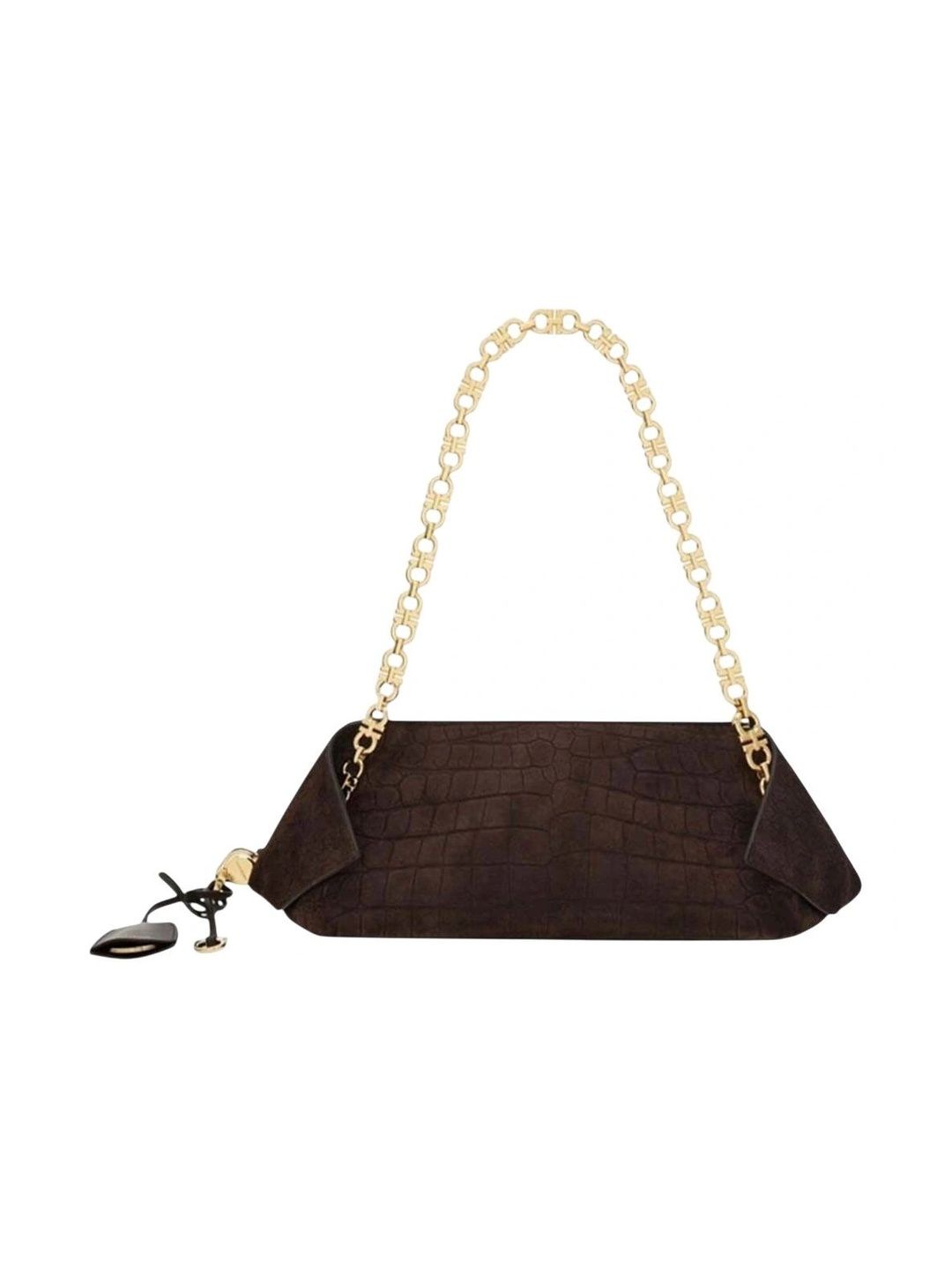 Ferragamo Textured Suede Handheld Bag-picture-36