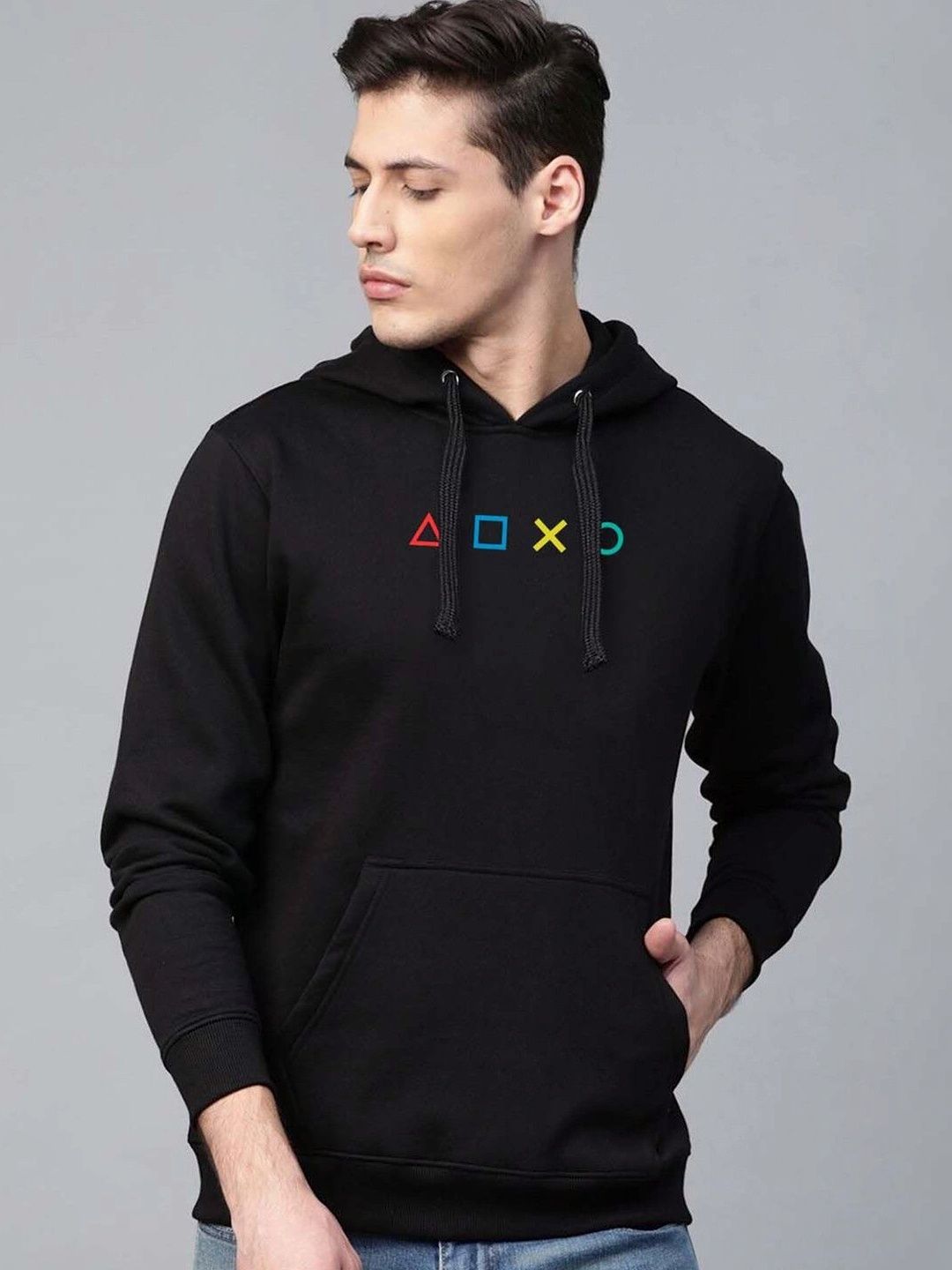Moda Rapido Men Printed Hooded Sweatshirt-picture-30