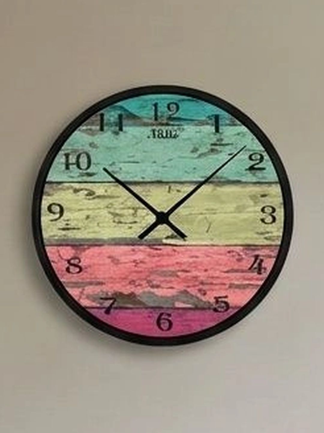 Nutts Multicoloured Printed Wall Clock-picture-43