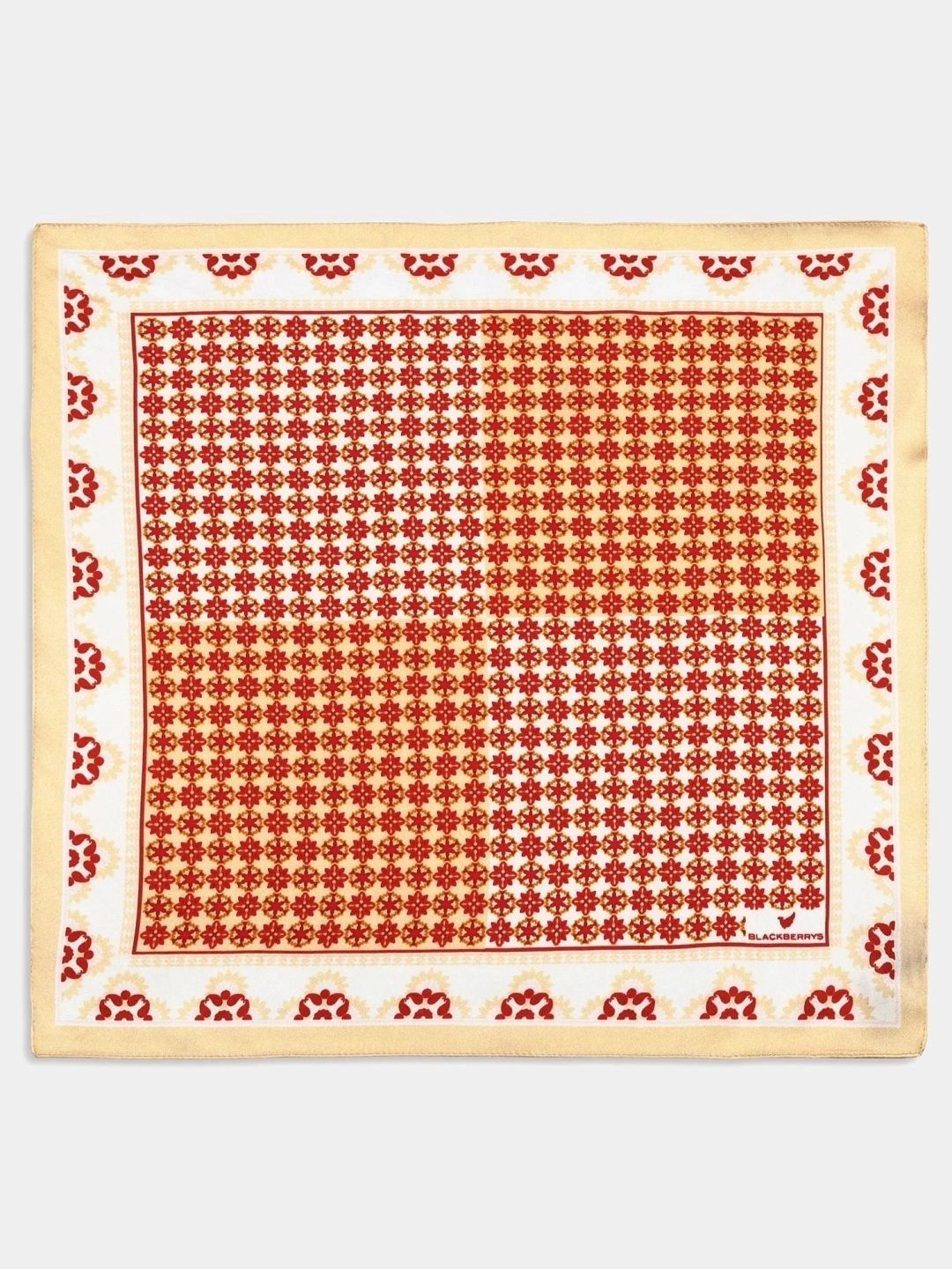 Blackberrys Printed Silk Pocket Squares-picture-14