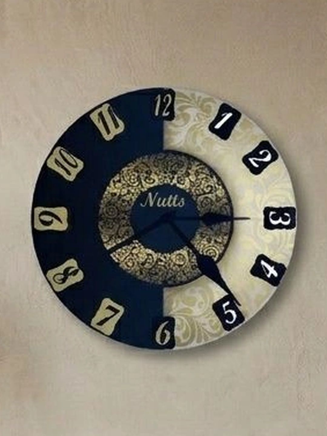Nutts Multicoloured Printed Wall Clock-picture-32