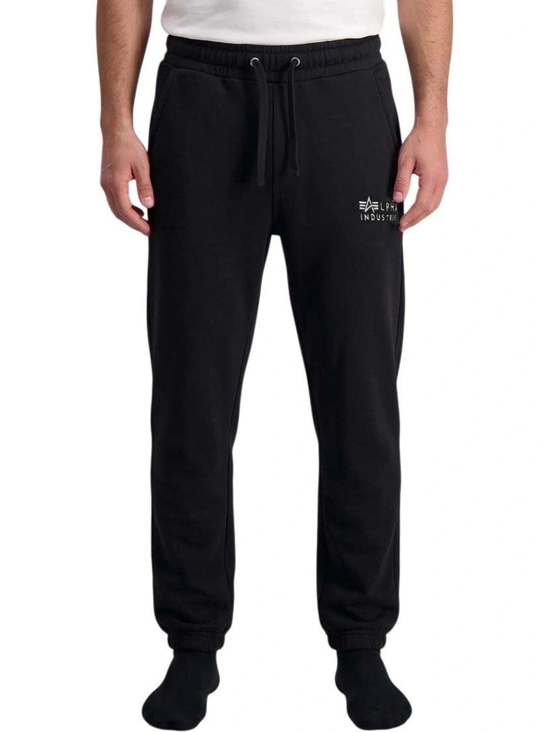 ALPHA INDUSTRIES Men Regular Fit Brand Logo Training Joggers-picture-58