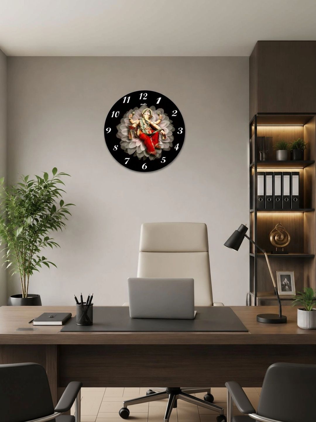 Nutts Multicoloured Printed Wall Clock-picture-11