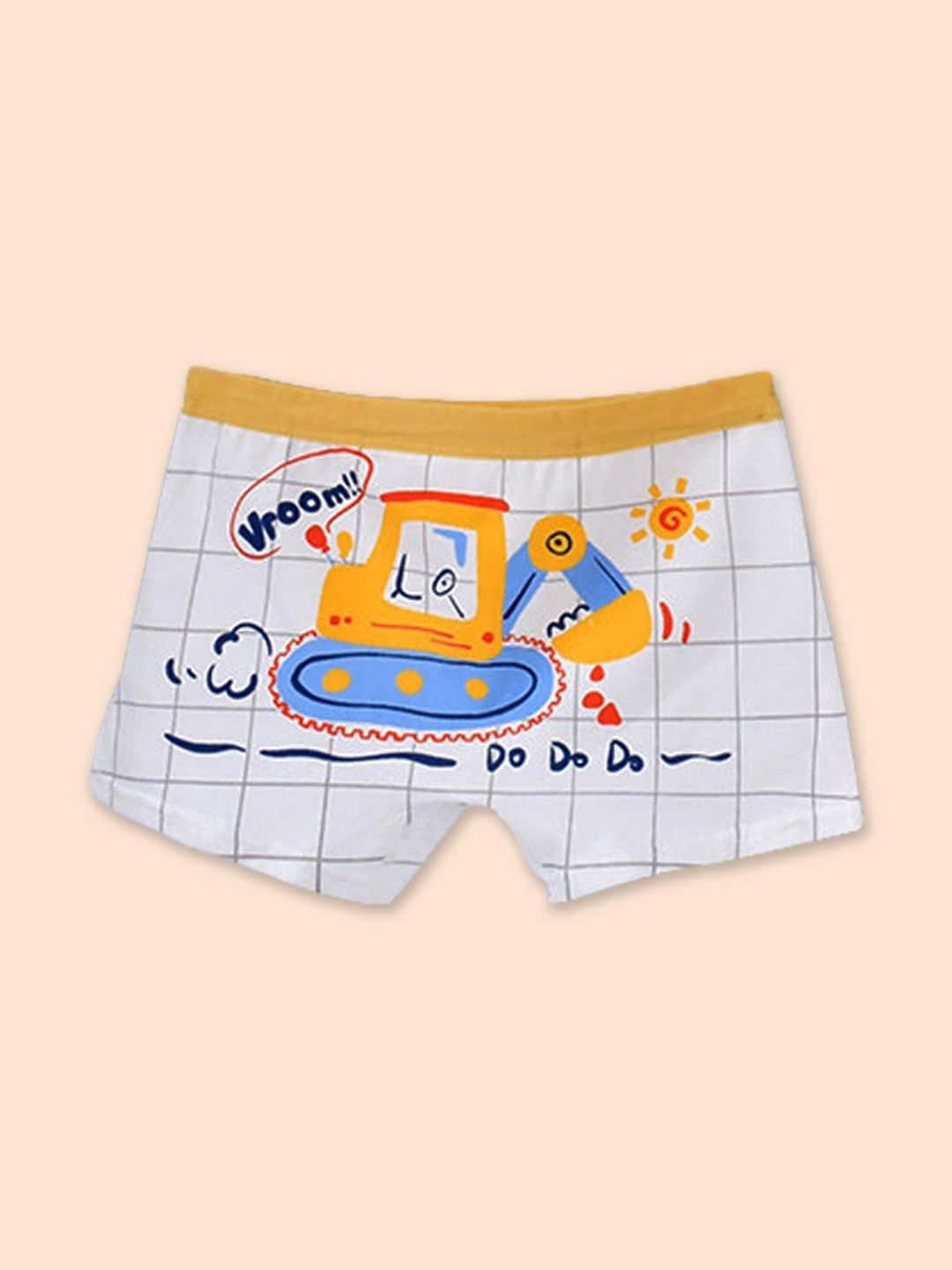 FOREVER FRIDAY Boys Pack of 4 Cotton Printed Trunks-picture-32