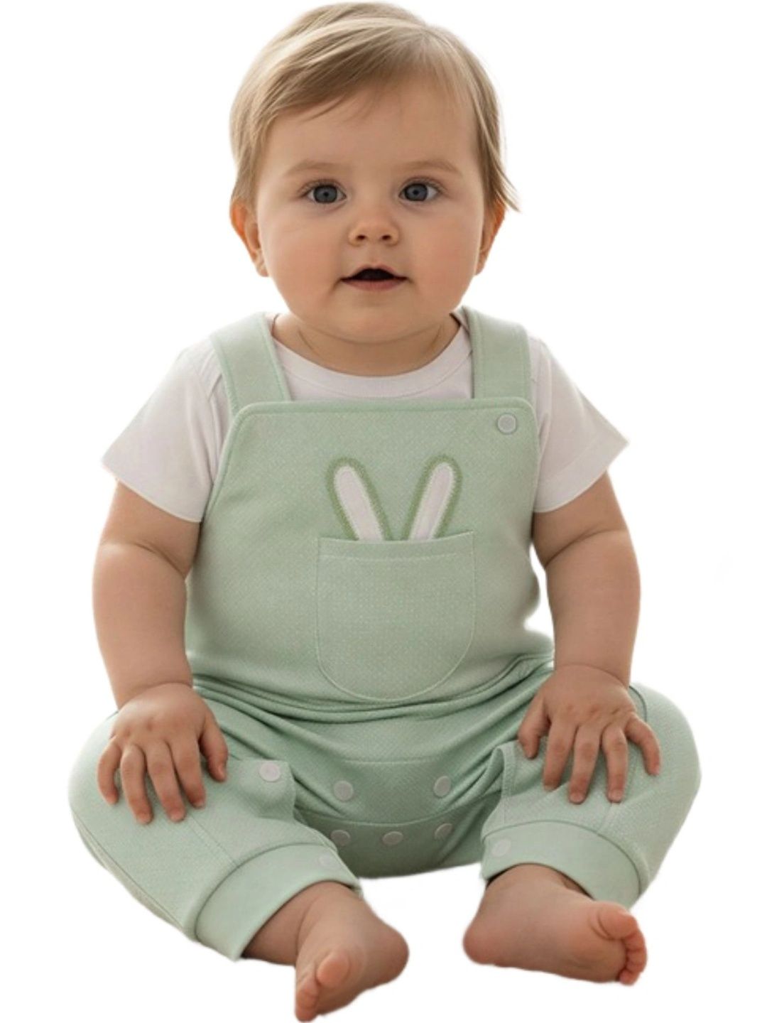 Toddle and Care Girls Printed Basic Jumpsuit with Applique-picture-41
