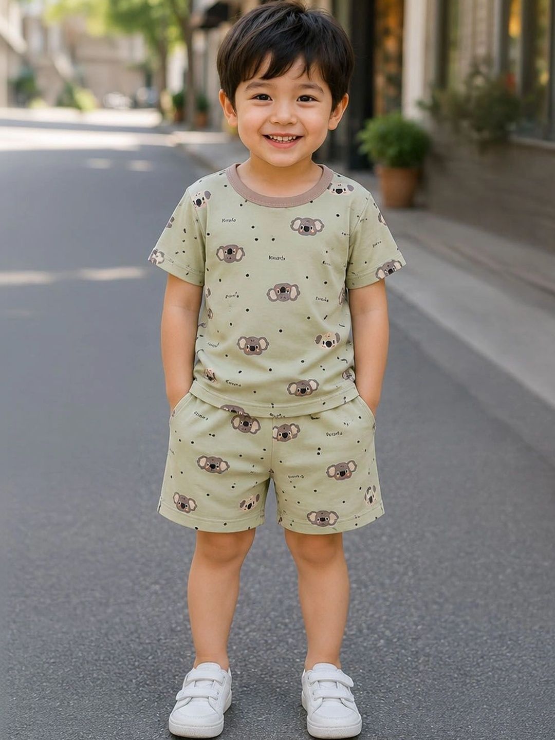 Xsole Boys Printed Jumpsuit-picture-15