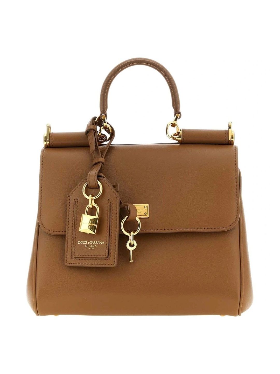Dolce & Gabbana Leather Structured Handheld Bag-picture-32