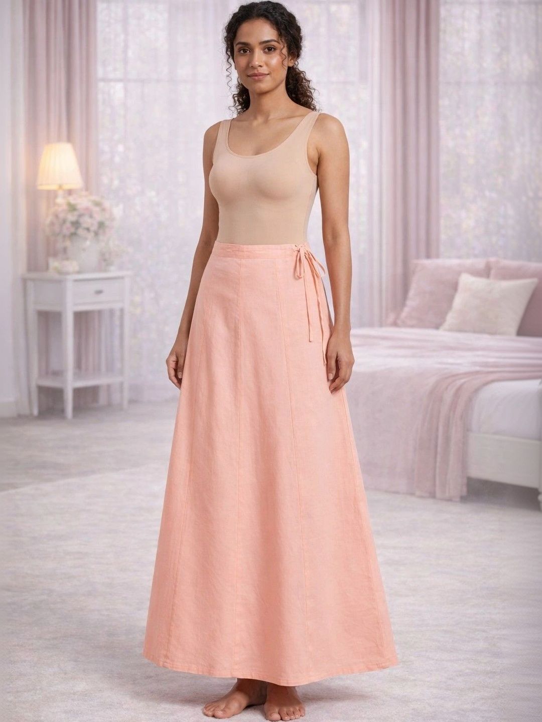 Breezly Cotton High Rise Saree Shapewear-image-16