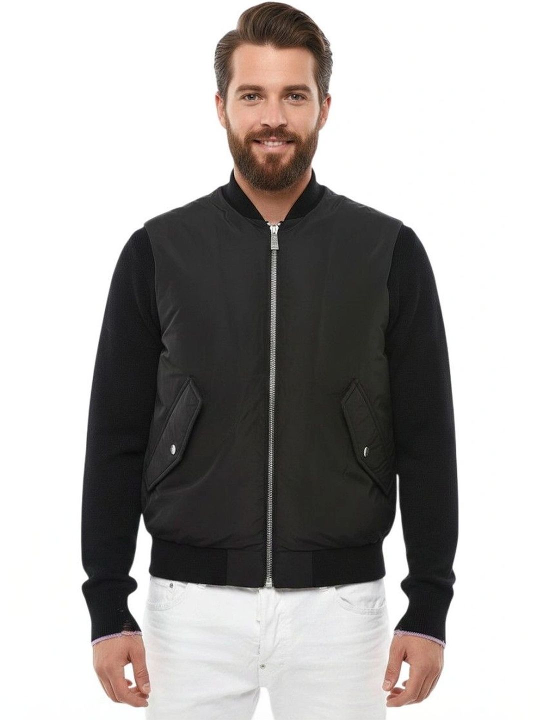 Dsquared2 Men Colourblocked Bomber Jacket-image-34