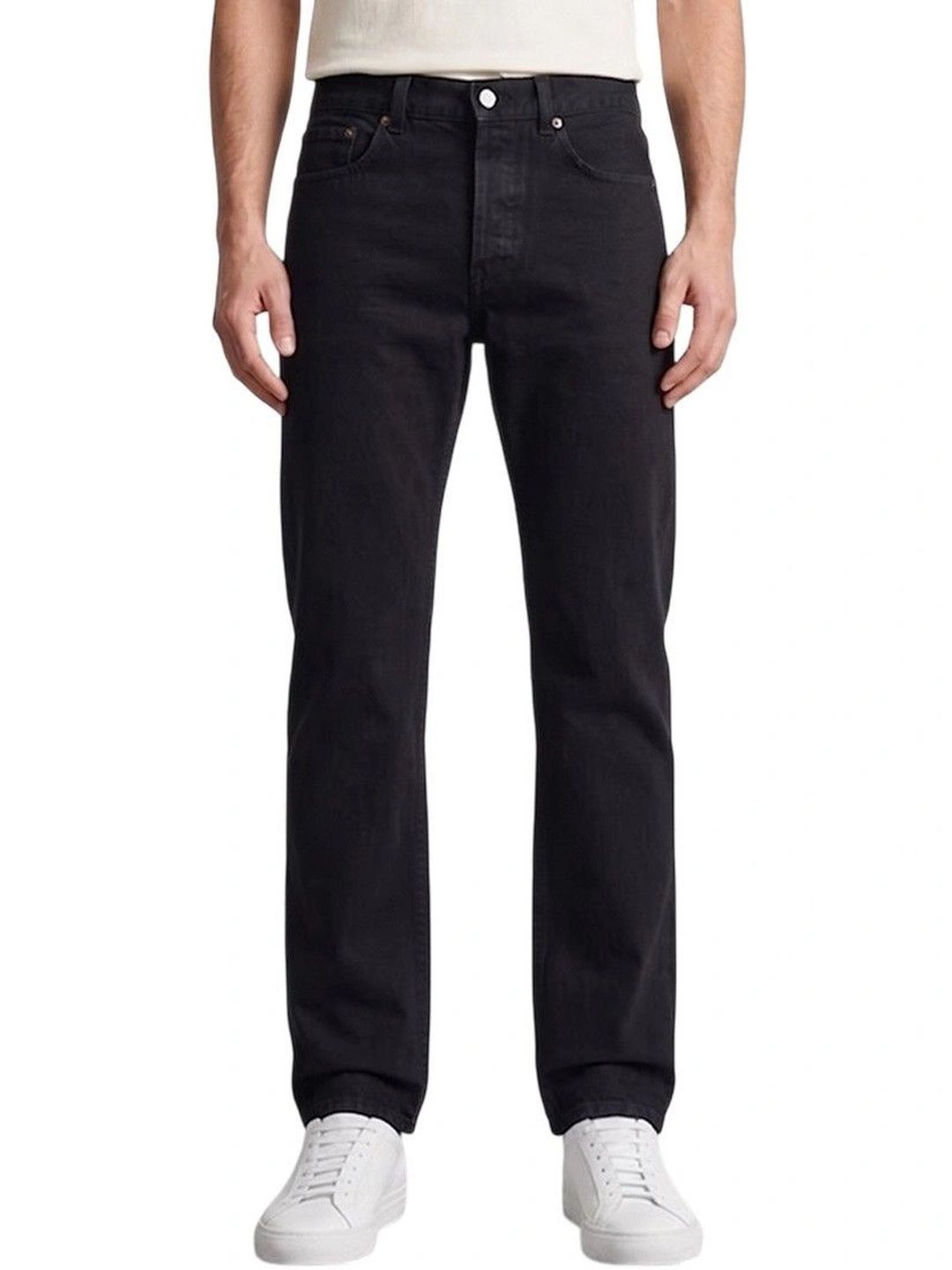 Saint Laurent Men Straight Fit Mid-Rise Jeans-picture-47