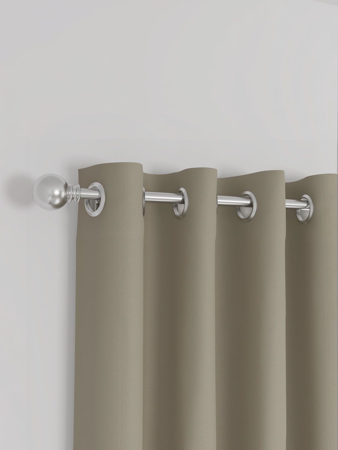 wakefit Brown Set of 2 Black Out Door Curtain-picture-16