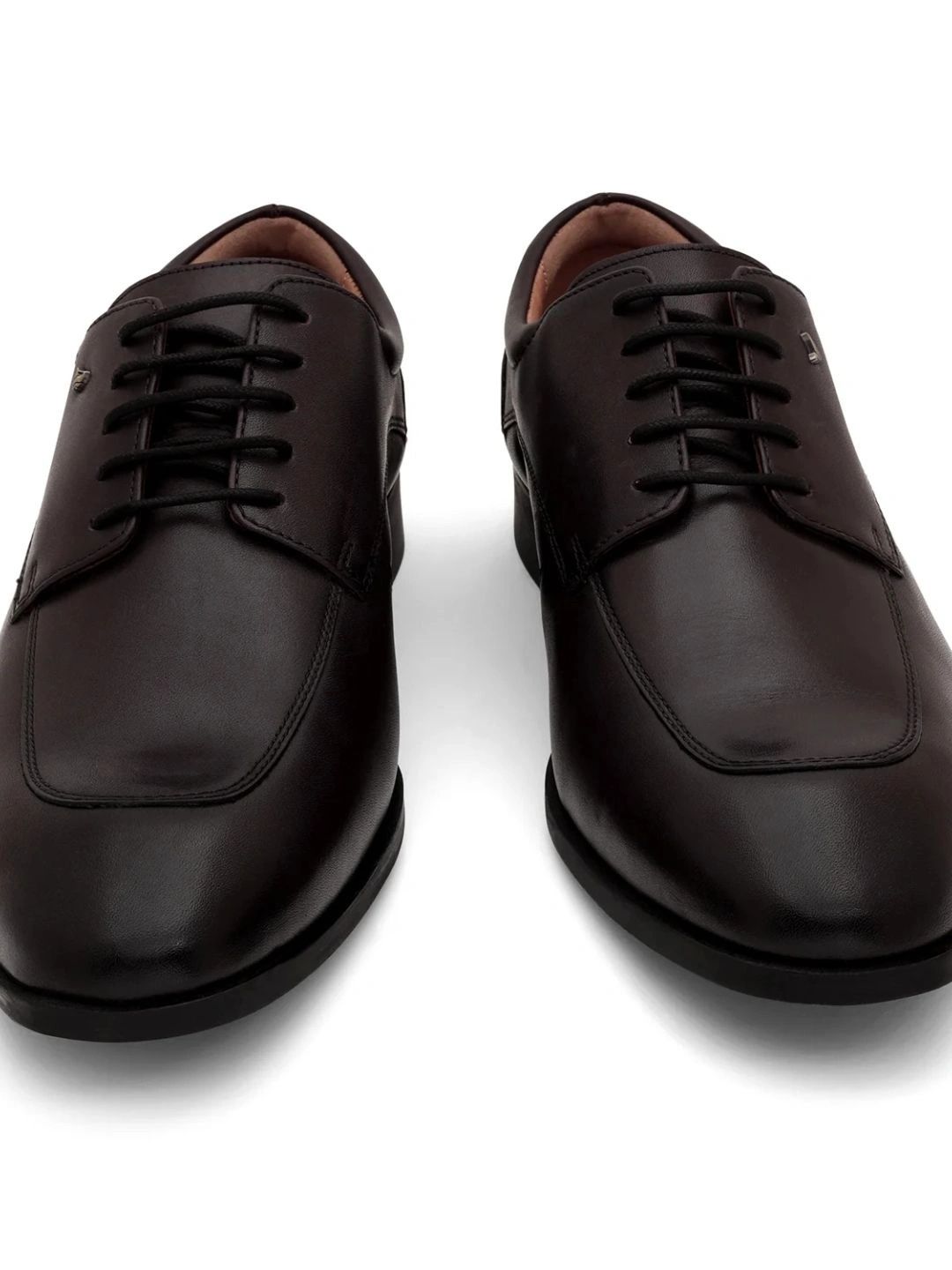 Blackberrys Men Leather Round Toe Lace-Ups Derbys Formal Shoes-image-11