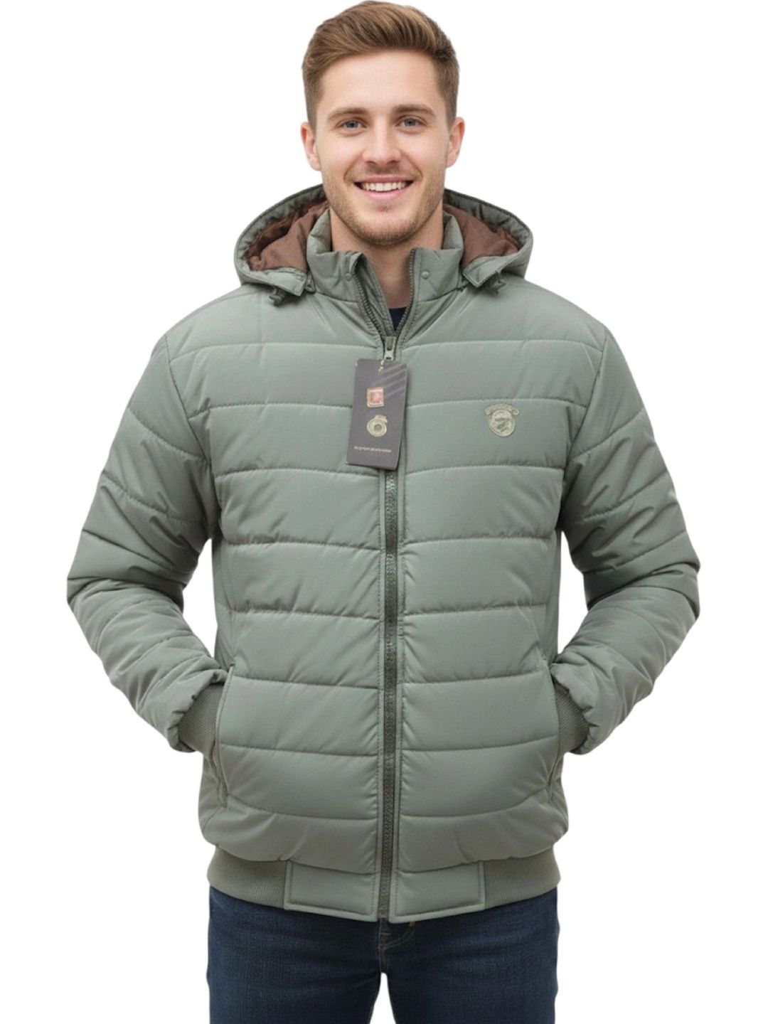 R.Code by The Roadster Life Co. Men Insulator Training or Gym Puffer Jacket-picture-56