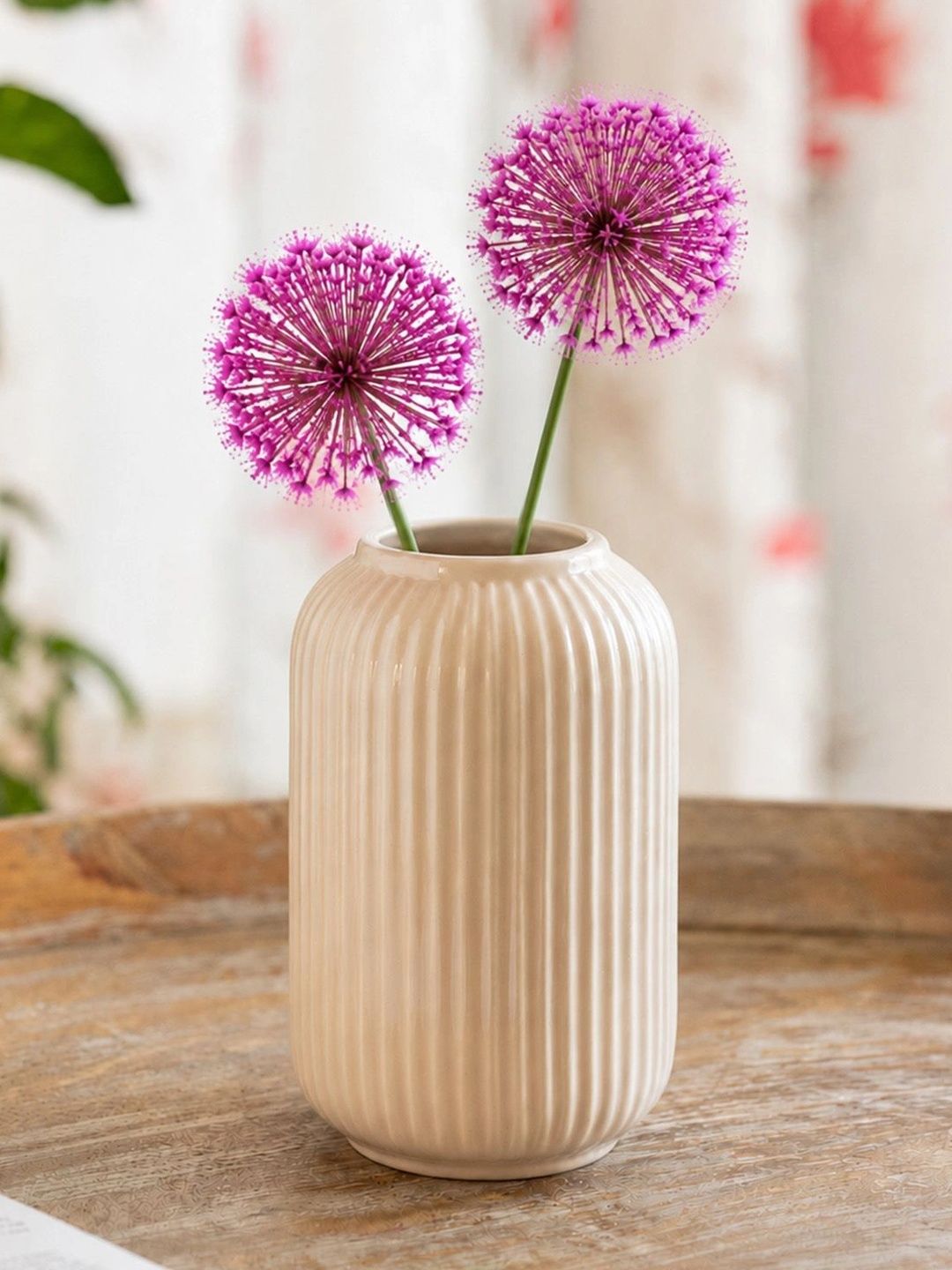 ExclusiveLane Beige Ceramic Vases-image-25