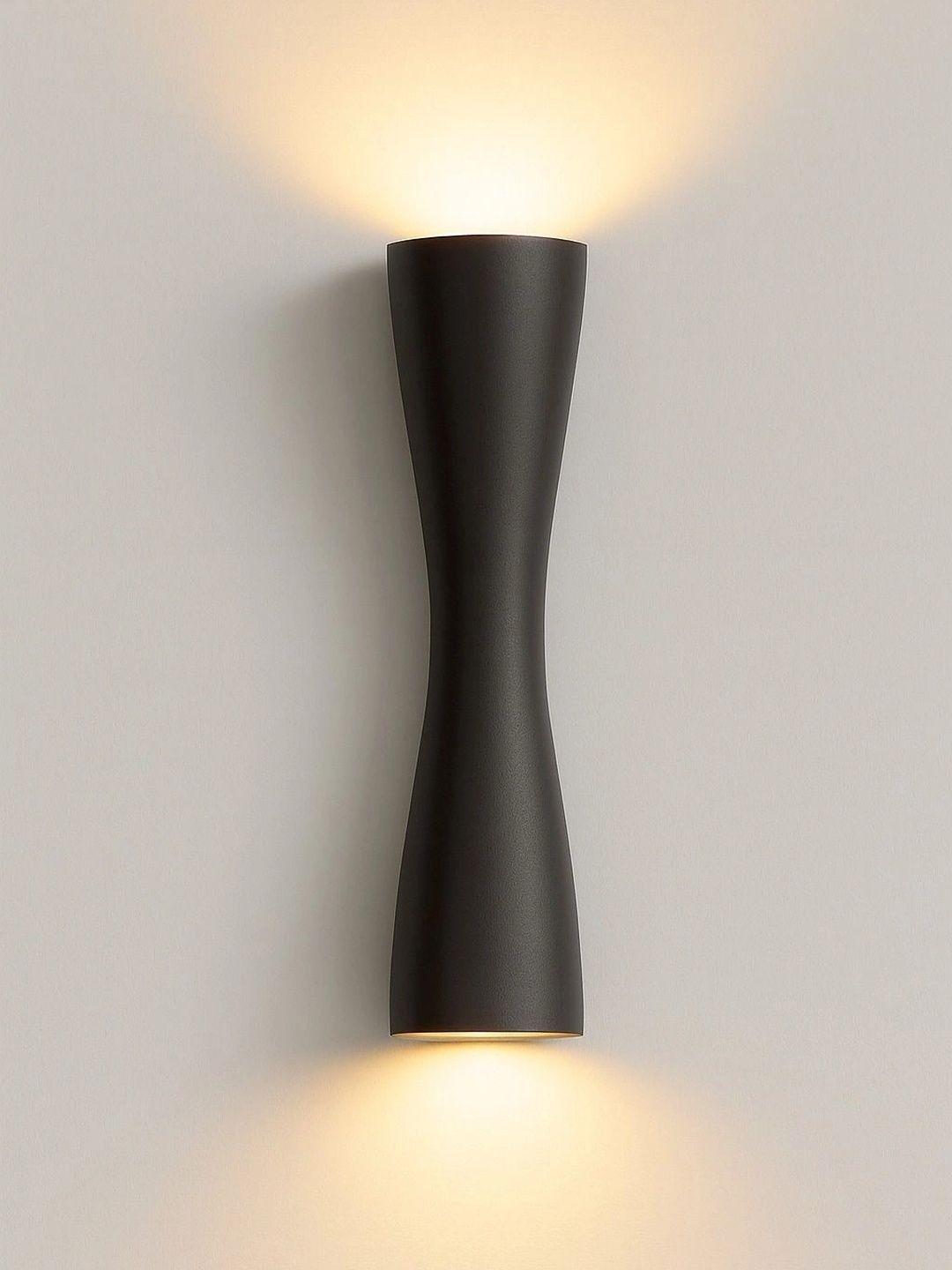 ENORMITY Black Metal Contemporary Abstract Shaped Shaped Wall Lamp-picture-30