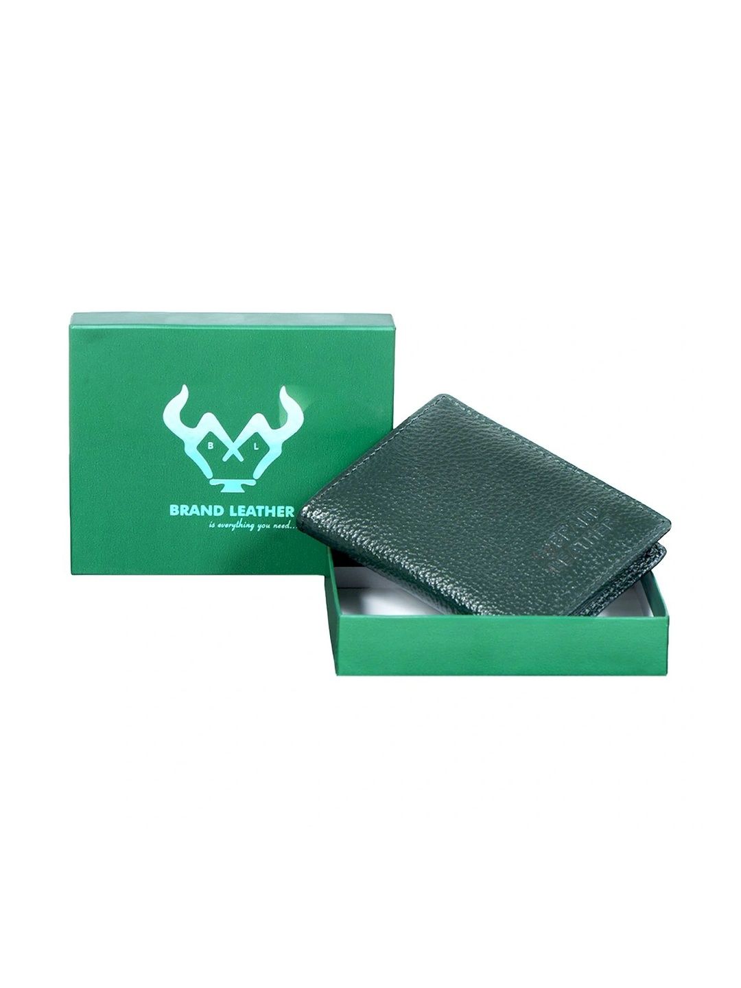 BRAND LEATHER Men Textured Leather Two Fold Wallet-picture-13