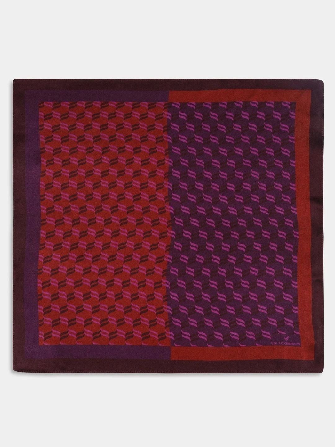 Blackberrys Printed Silk Pocket Squares-picture-49