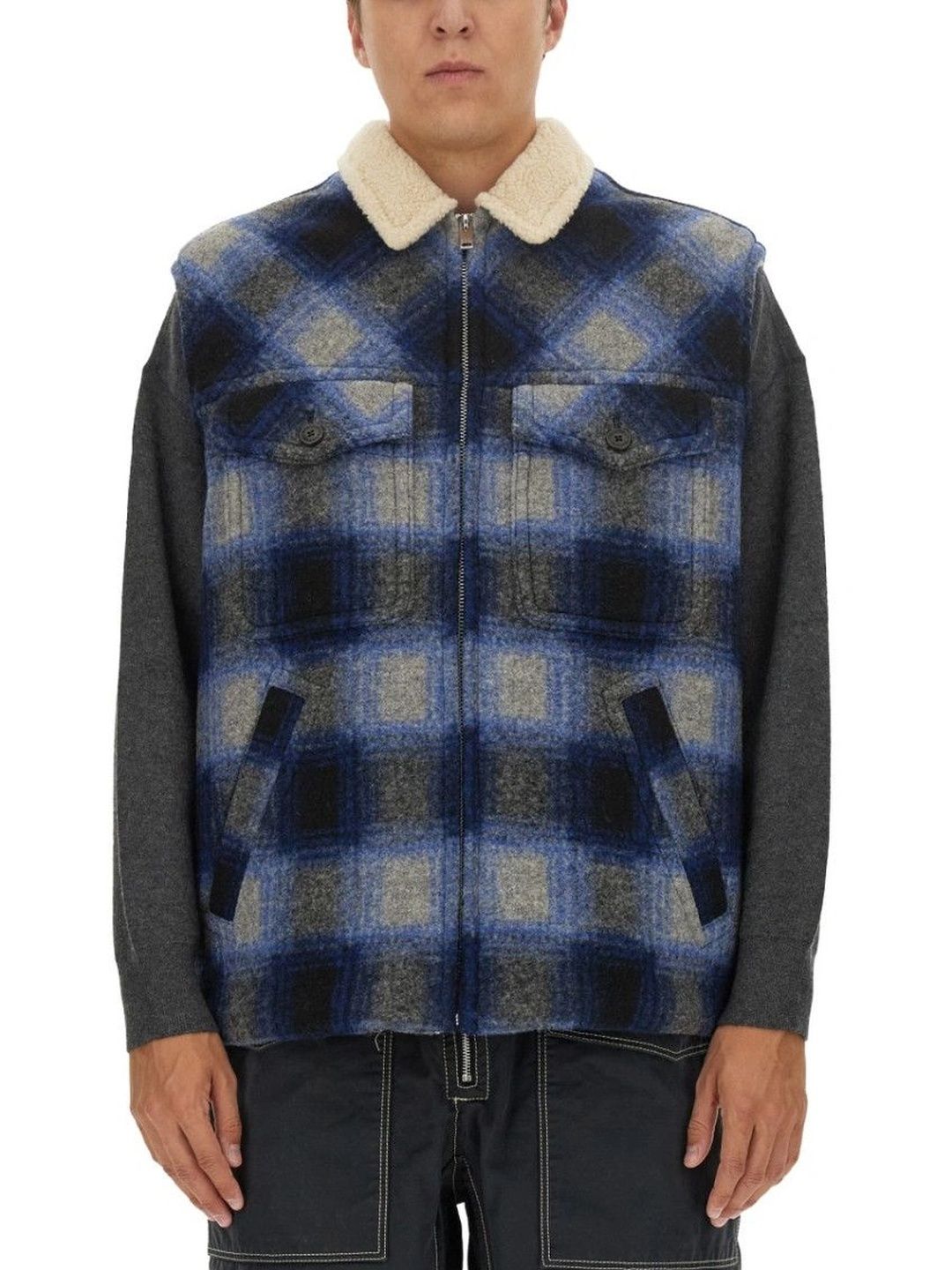 Isabel Marant Men Checked Jacket-picture-25