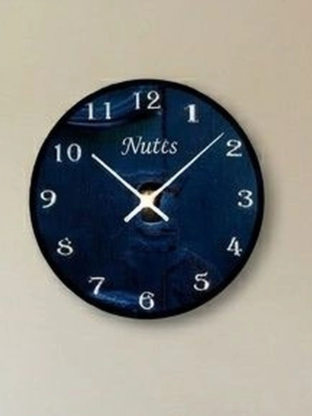 Nutts Multicoloured Printed Contemporary Wall Clock-picture-27