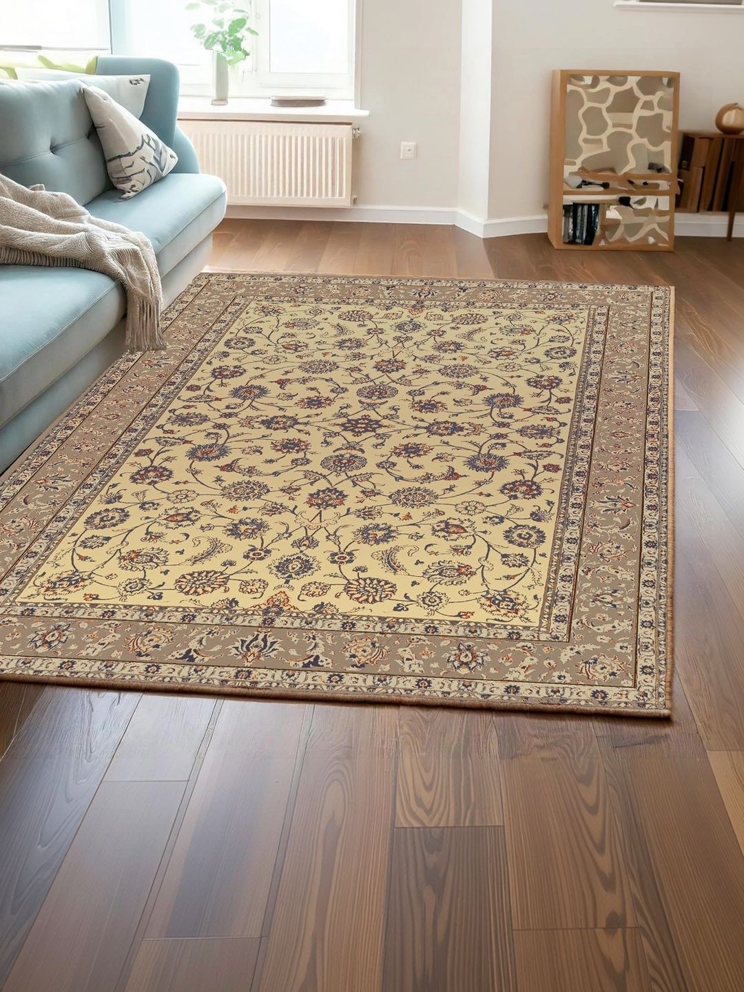 Ishro Home Multicoloured Floral Other Carpet-picture-39
