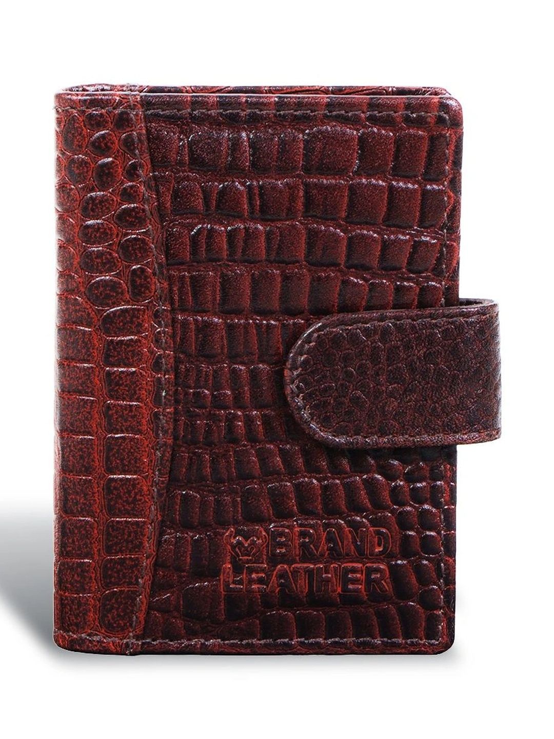BRAND LEATHER Men Animal Textured Leather Card Holder-picture-33