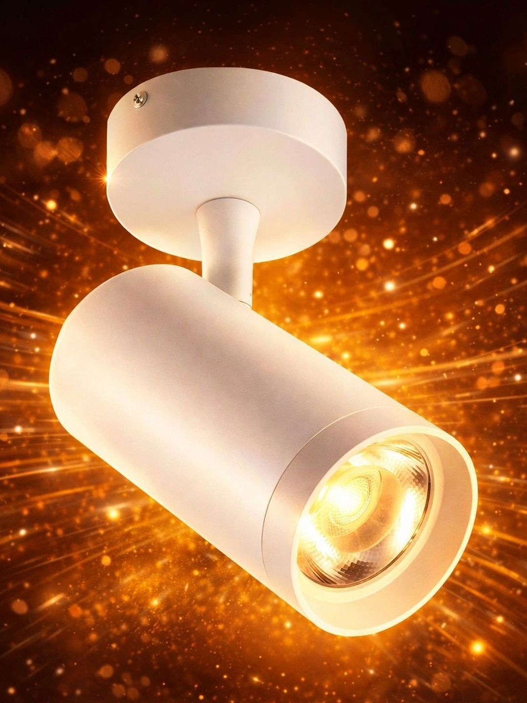 ENORMITY Yellow Aluminium Contemporary Cylinder Shaped Wall Lamp-image-45